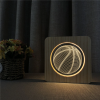 Veilleuse en Bois 3D Basket