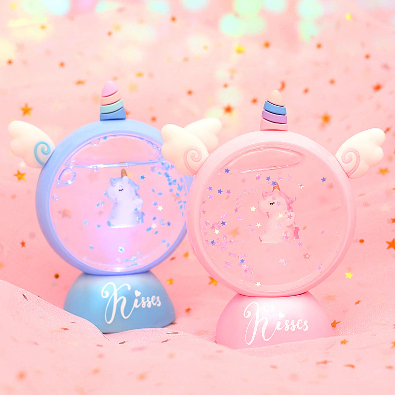 Veilleuse Licorne Lumière Liquide