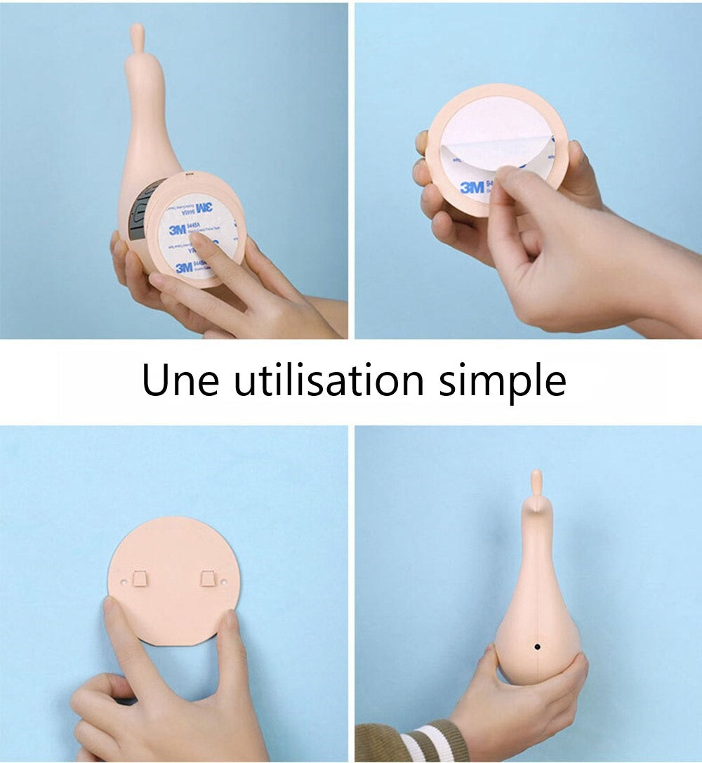 Veilleuse projection paon