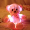 Veilleuse Peluche Ours Rose