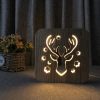 Veilleuse en Bois Cerf