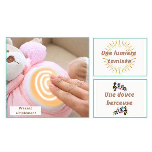Veilleuse Peluche Projection