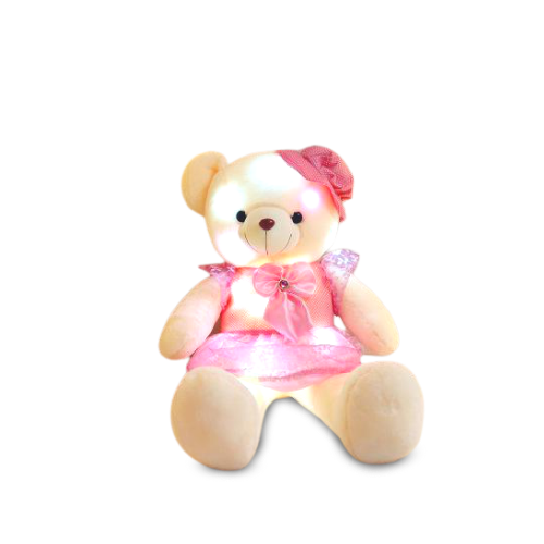 Veilleuse Peluche Fille Ours