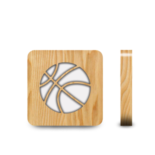 Veilleuse en Bois Ballon