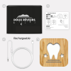 Veilleuse en Bois Dent