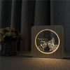 Veilleuse en Bois 3D Héros