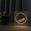 Veilleuse en Bois 3D Barque