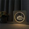 Veilleuse en Bois 3D Poisson Diodon
