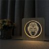 Veilleuse en Bois 3D Gorille