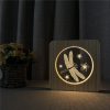 Veilleuse en Bois 3D Libellule