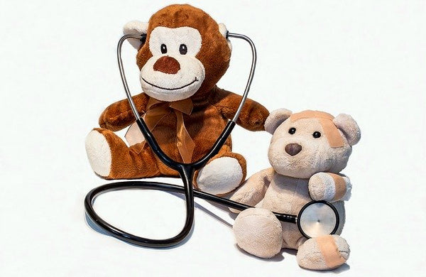 Peluche médecin 