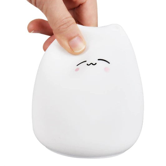 Veilleuse chat silicone 